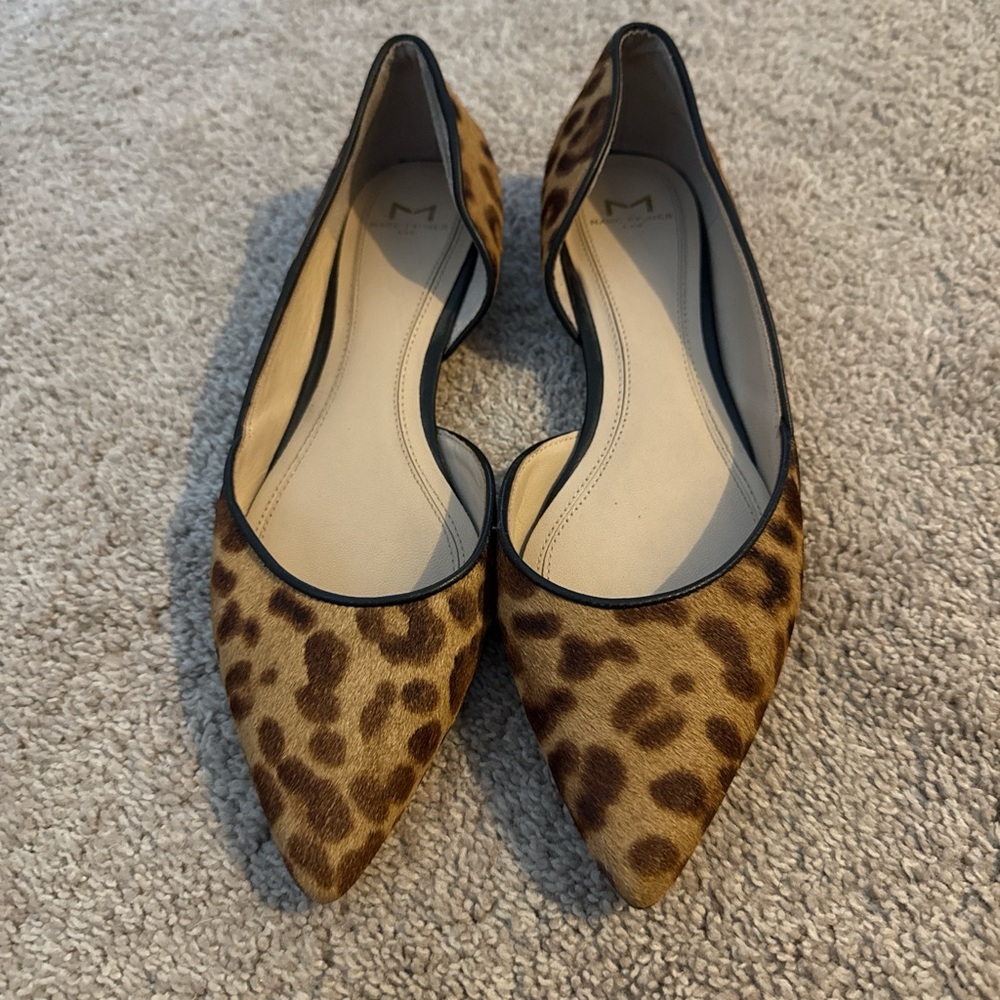 Marc Fisher Leopard Print Flats